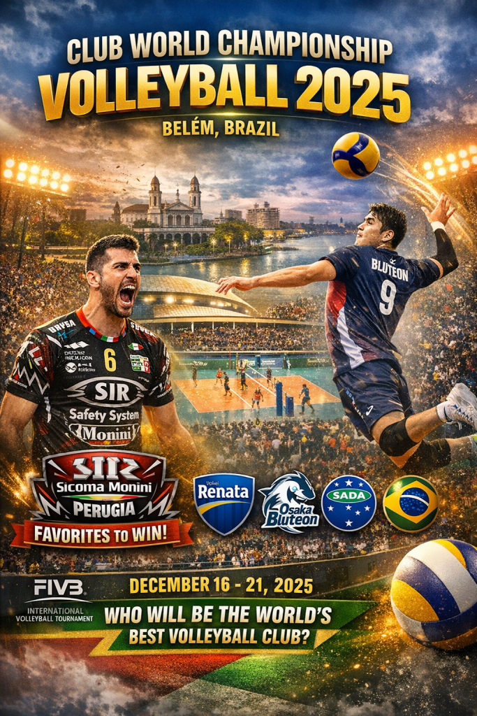 Club World Championship Volleyball 2025 – Alt du trenger å vite 19.12.2025