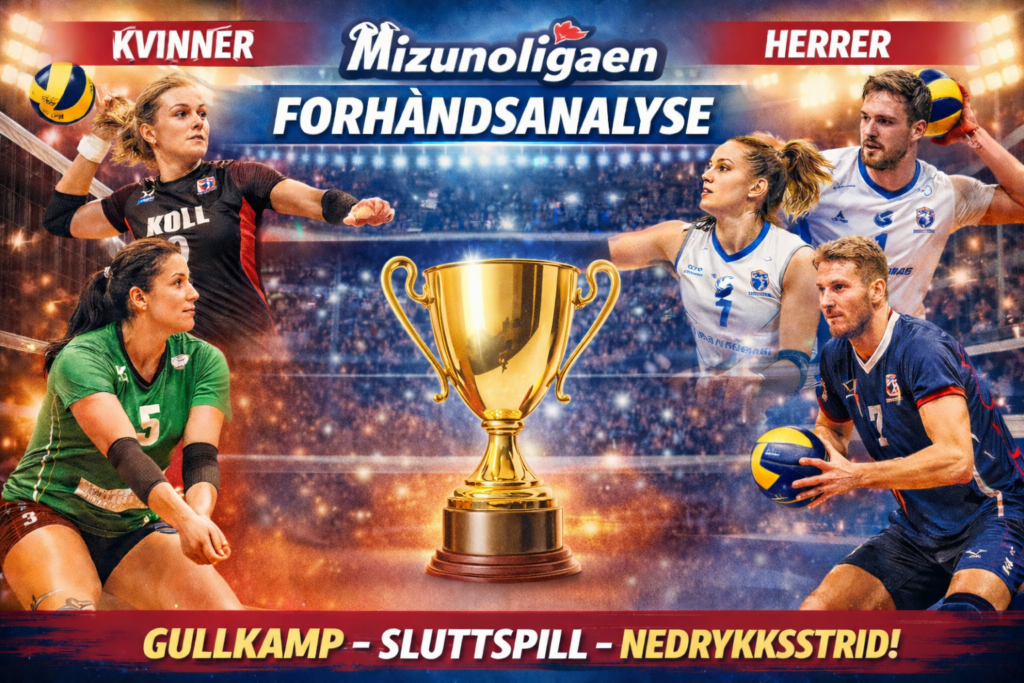 Mizunoligaen Runde 16: Analyse, Tips og Kamper 7 mars og 8 mars