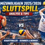 Mizunoligaen sluttspill 2025/2026 – Analyse og tips