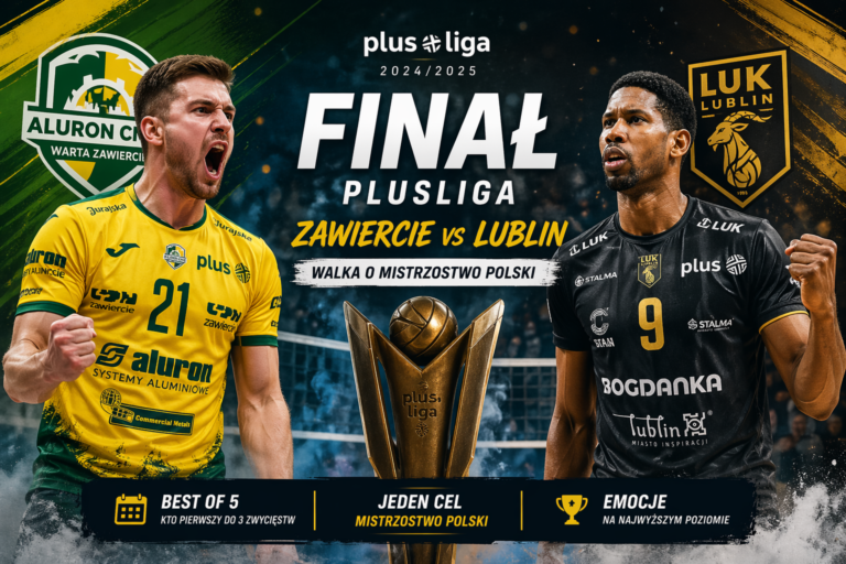PlusLiga finale: Zawiercie vs Lublin – analyse og spilltips
