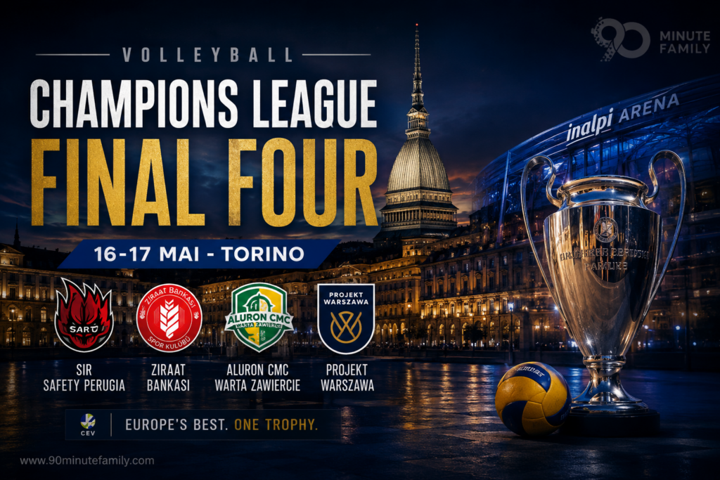 Champions League Final Four volleyball 16-17 Mai - Torino