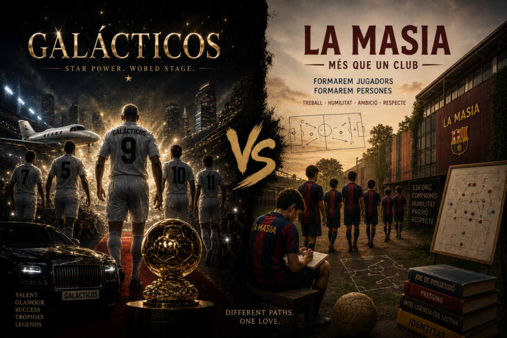 Galacticos vs La Masia