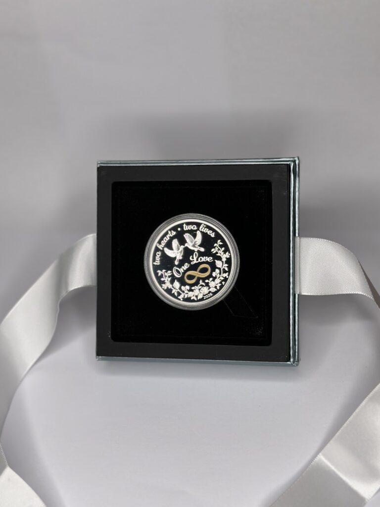 2026 Australia One Love 9999 – 1 oz sølvmynt (Proof-kvalitet)