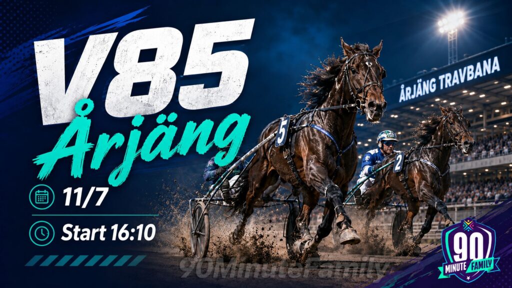V85 Årjäng 11.07
