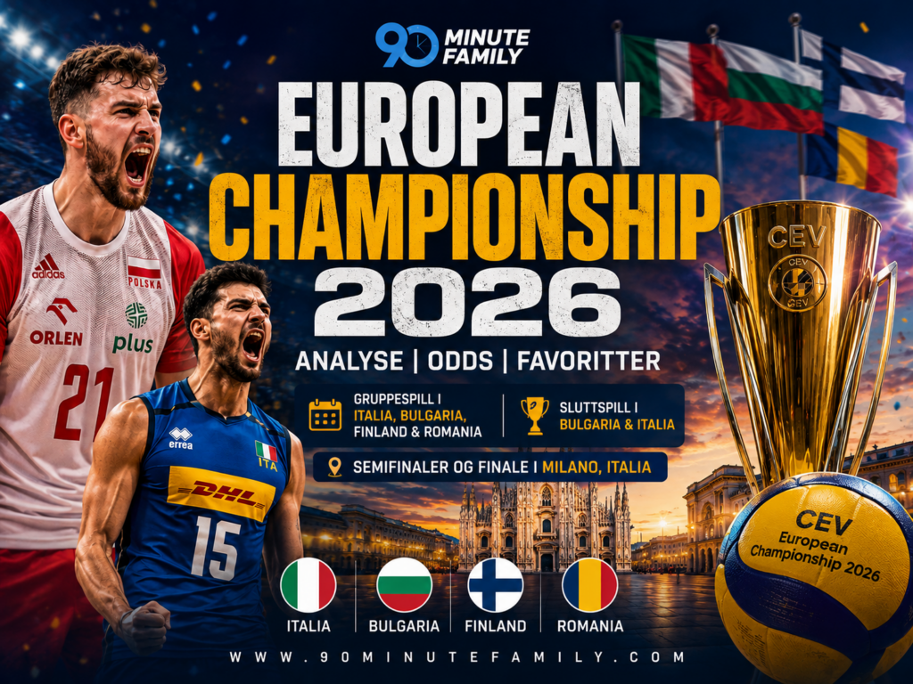 European Championship 2026 Volleyball Outright winner